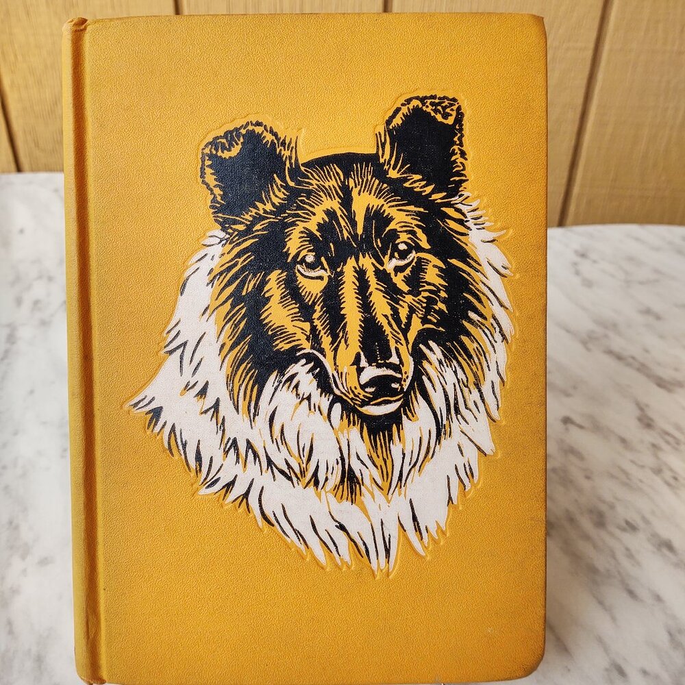 LASSIE COME HOME 1944 HARD COVER ILLUSTRATED BOOK ERIC KNIGHT